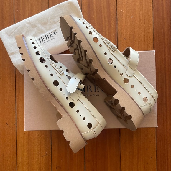 Hereu Alber sport shoes in custard - Picture 5 of 7